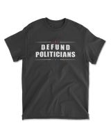 Defund Politicians Men's Standard T-Shirt black s