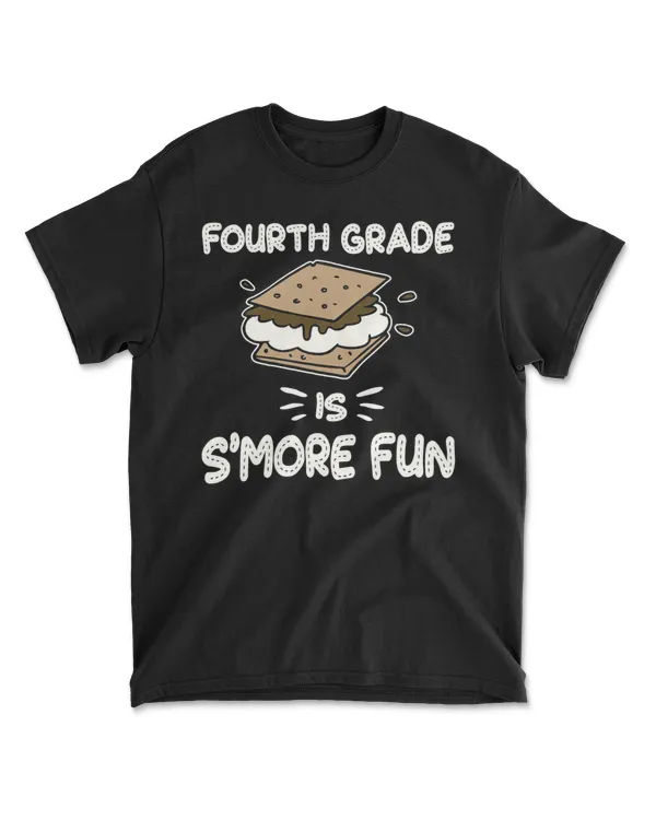 Fourth Grade is S'more Fun Back to School Teacher Kids Gift T-Shirt