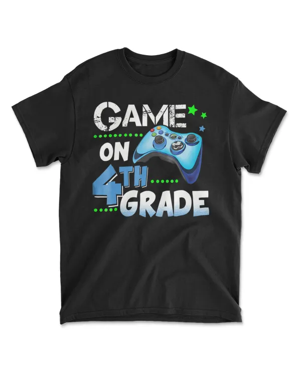 Fourth Grade Shirt Funny Game On 4th Grade Gift Shirt