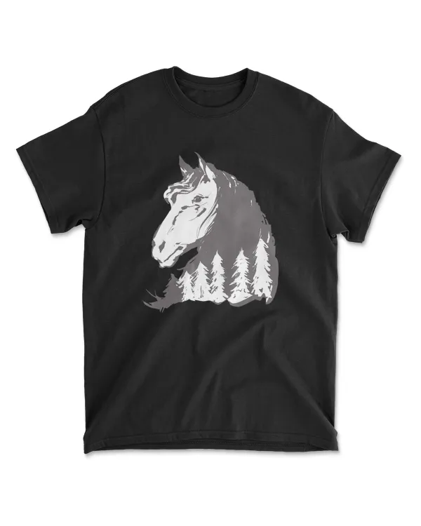 Beautiful Nature Horse Illustration Bea