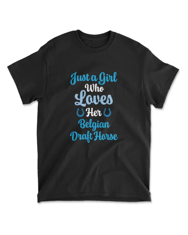 Belgian Draft Horse Gift for Women Love Belg (2)