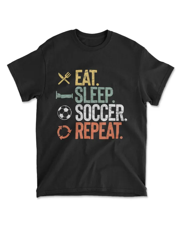 Cool Eat Sleep Soccer Repeat Sport Player G