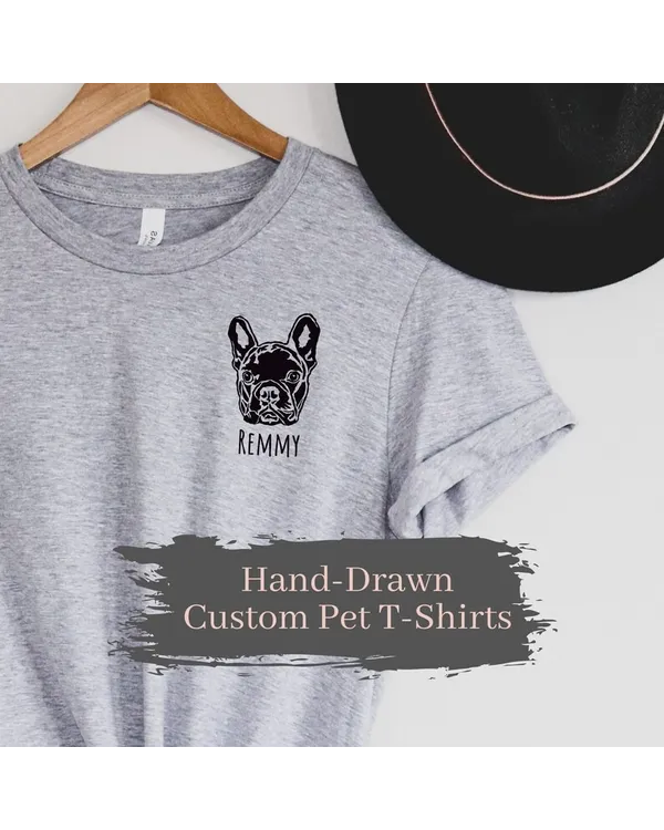 Custom Pet Face Portrait Shirt