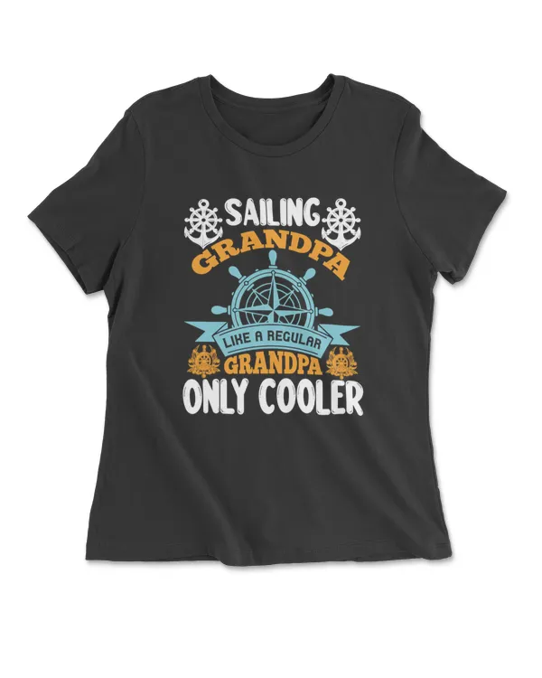 Sailing Grandpa Like A Regular Grandpa Only Cooler