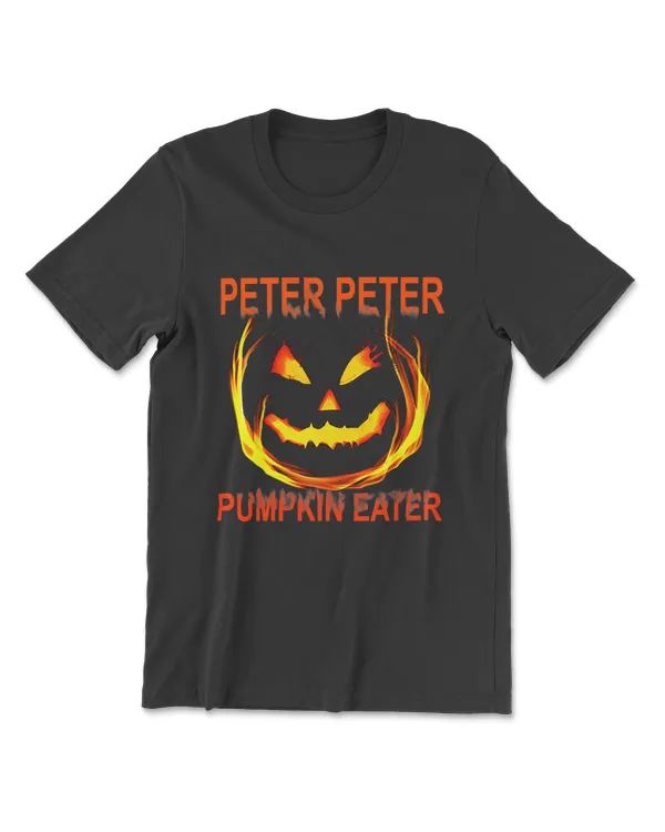 Peter Peter Pumpkin Eater Couples Halloween Costume T-Shirt