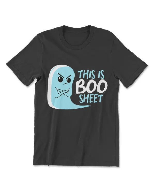 This Is Boo Sheet Halloween Ghost Shirt, Funny Novelty Tee