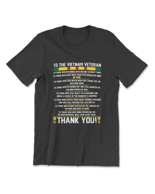 Mens Thank You To  Vietnam Veterans - Gift