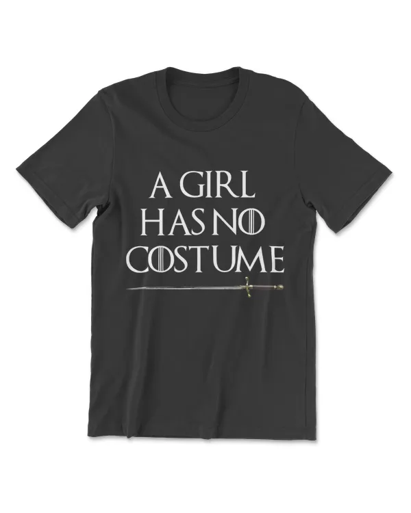 Halloween A Girl Has No Costume ABH003 T-Shirt