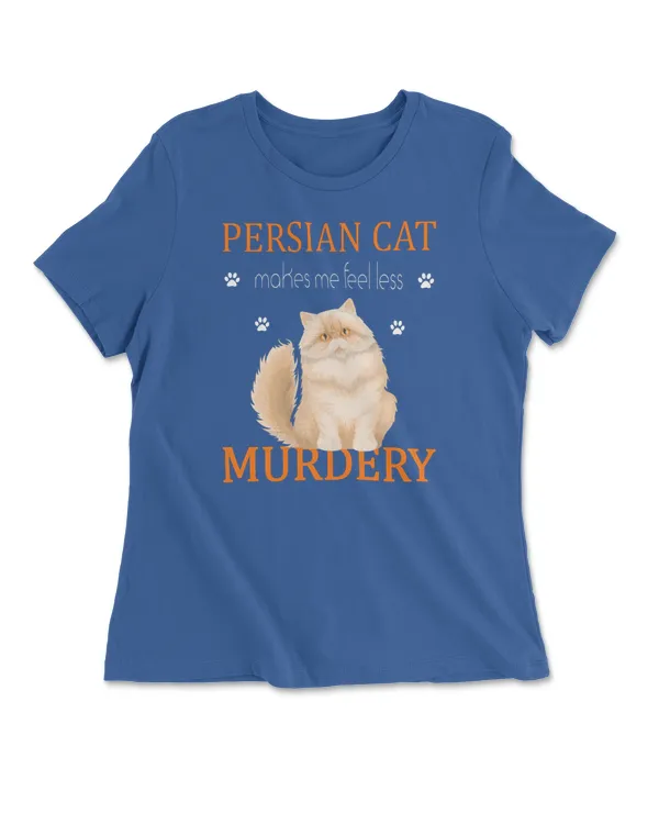 Persian cat makes me feel less murdery