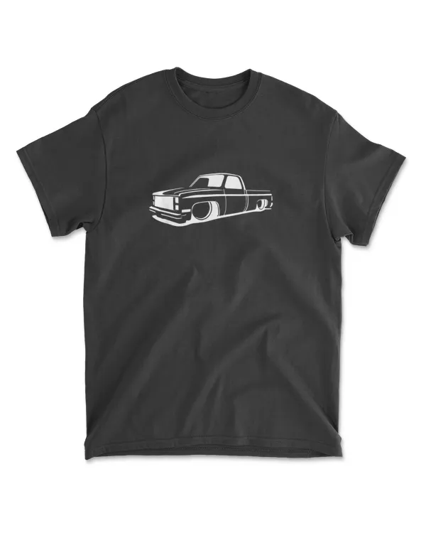 73 87 Mini C10 Truck Slammed Lowrider Dropped T Shirt