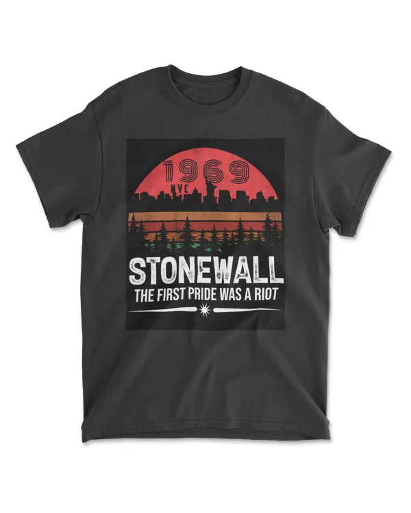 1969 StoneWall - the first pride was a riot - Vingate style 1969 shirts