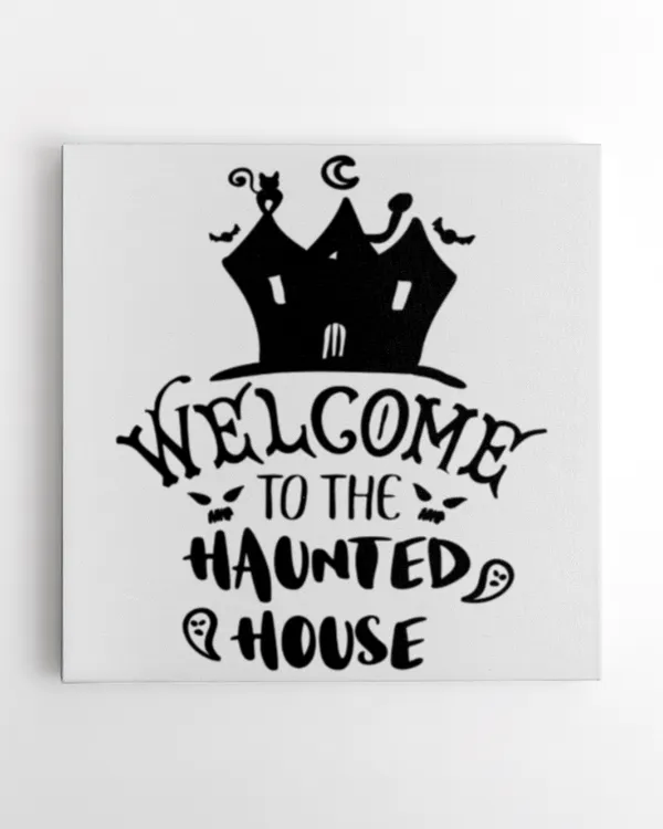 Welcome to haunted house Funny Halloween quote