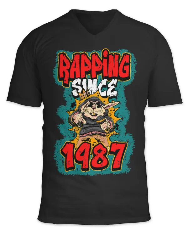 Rapping Since 1987 Vintage Hip Hop Graffiti 107