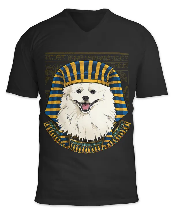 American Eskimo Egyptian Pharaoh Historian Archaeologist Dog 104