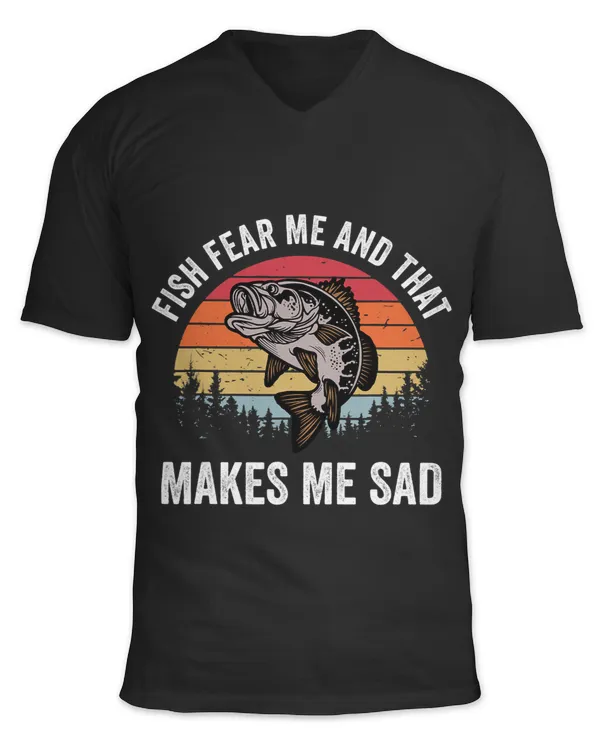 Fish Fear Me And That Makes Me Sad Funny