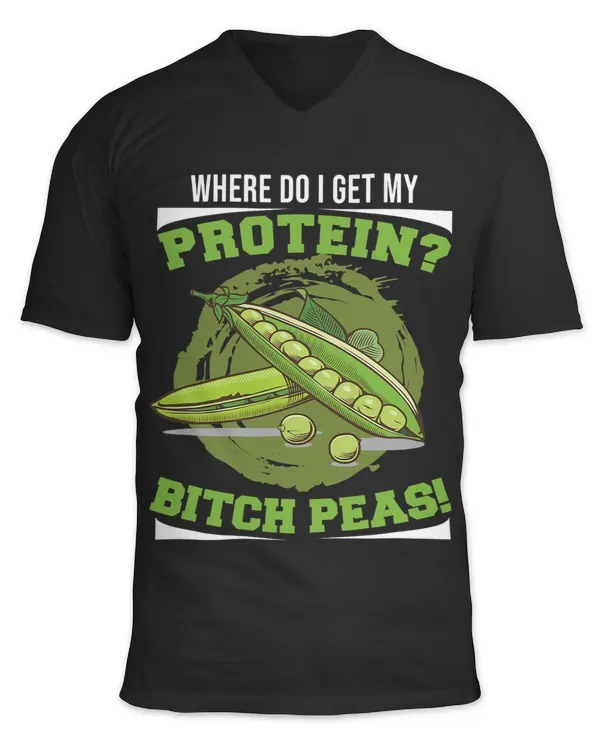 Fitness Pun Where Do I Get My Protein Protein Peas