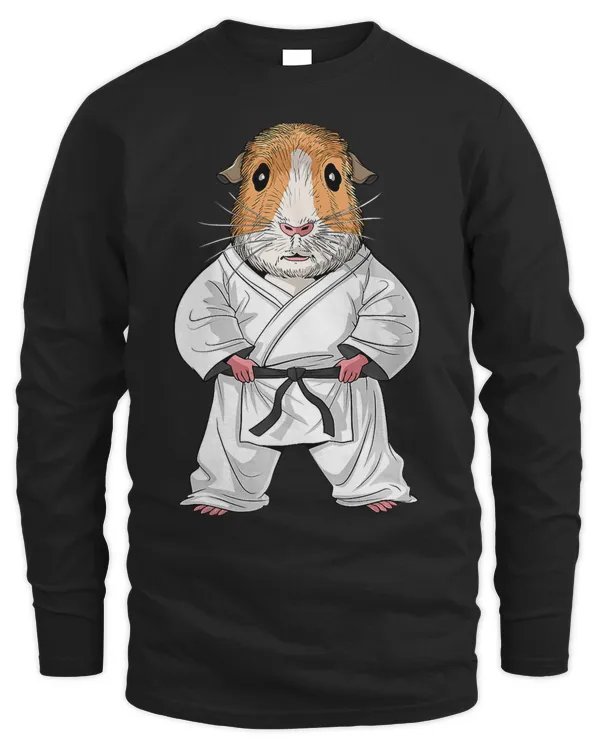 Guinea Pig Karate Ninja Jiu-Jitsu Taekwondo Martial Arts Premium T-Shirt