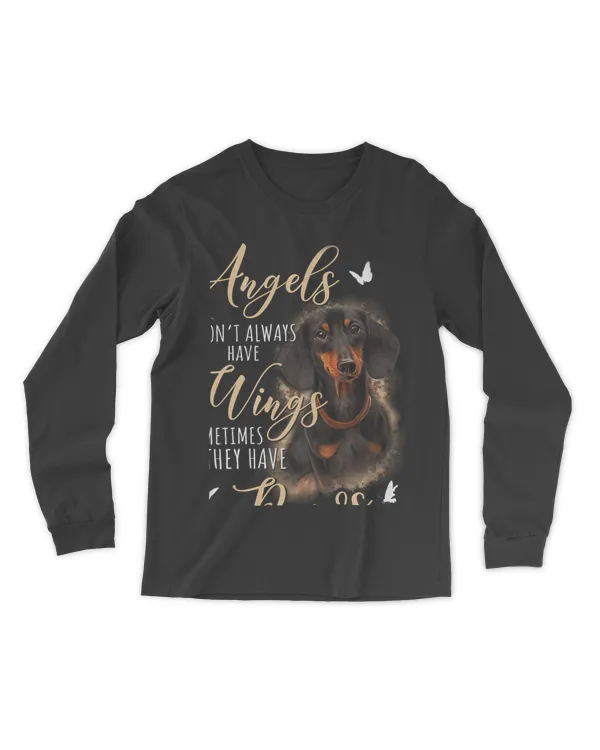 Dachshund Angels Don't Always Have Wings