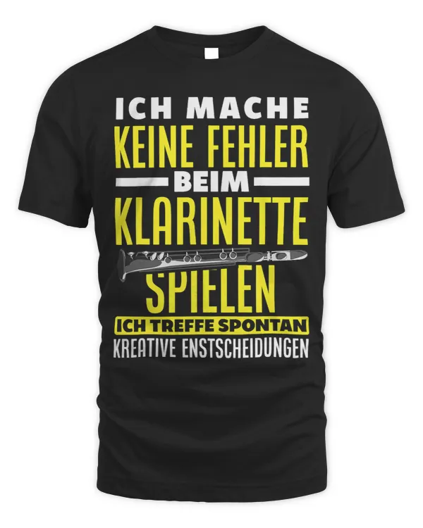 Ich Mache Keine Fehler beim Klarinet Playing Clarinet Clarinet