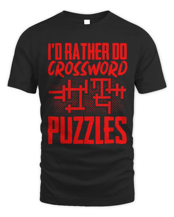 ID Rather Do Crossword Puzzles Puzzle
