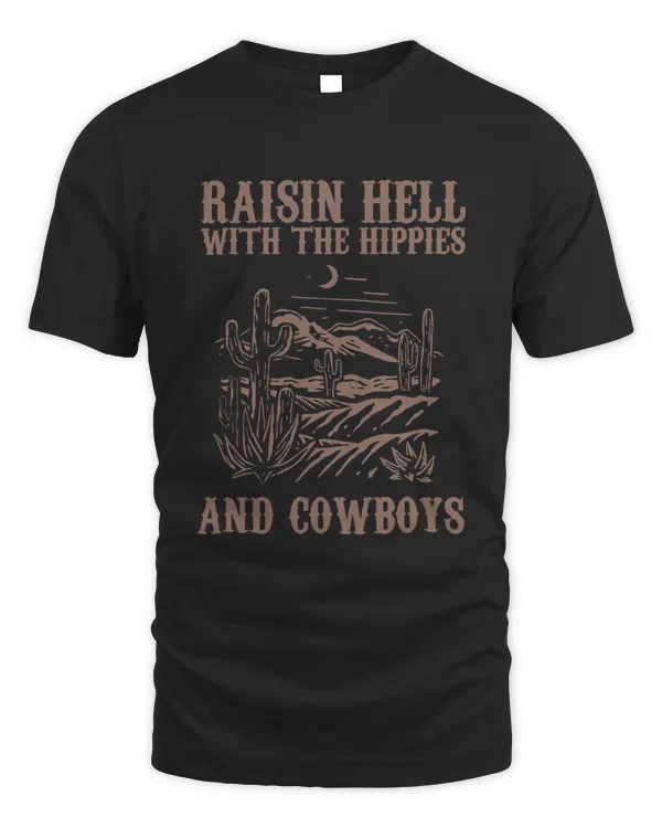 Raisin Hell With The Hippies Boho Western Country