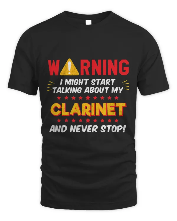 Funny Clarinet Player Joke Graphic