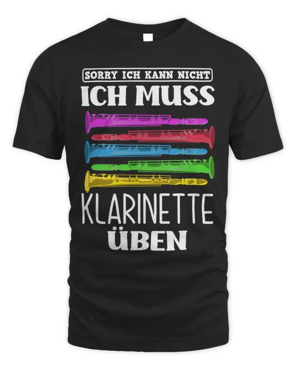 I Can Not Ich Must Practice Clarinet Funny Clarinet