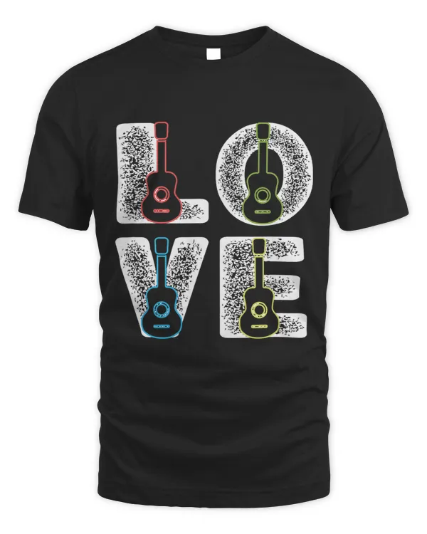 I Love My Ukulele Music Lovers Hawaiian Theme
