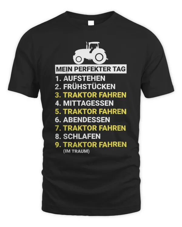 LANDWIRT Traktor Fahren Mein Perfekter Tag für Bauer