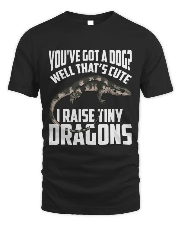 Funny Argentine Black and White Tegu Gift Huge Lizard Humor