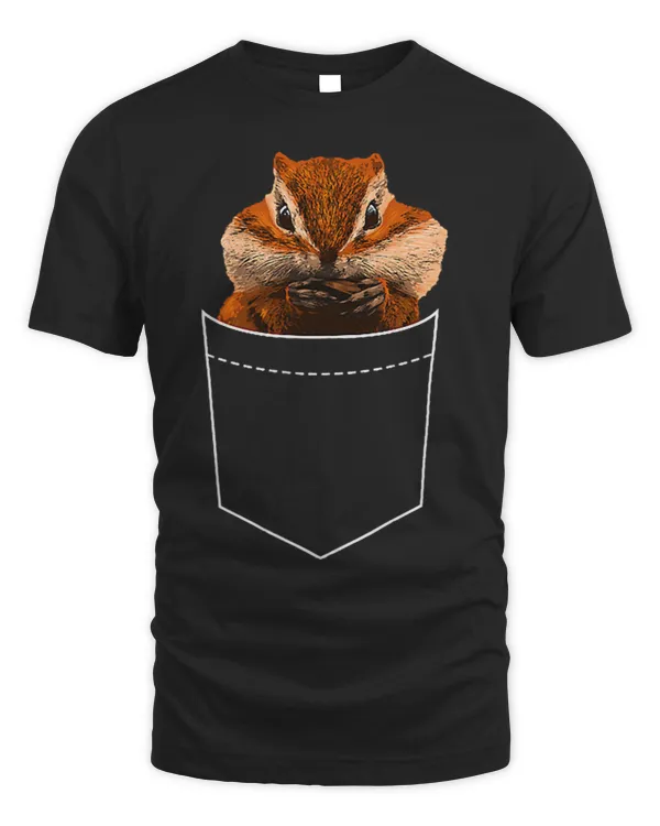 Funny Chipmunk For Men Women Pocket Animal Squirrel Lovers