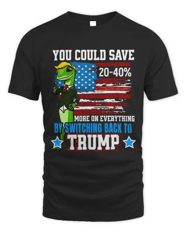 Funny Gecko Switch Back To Trump Save More Republican Choice