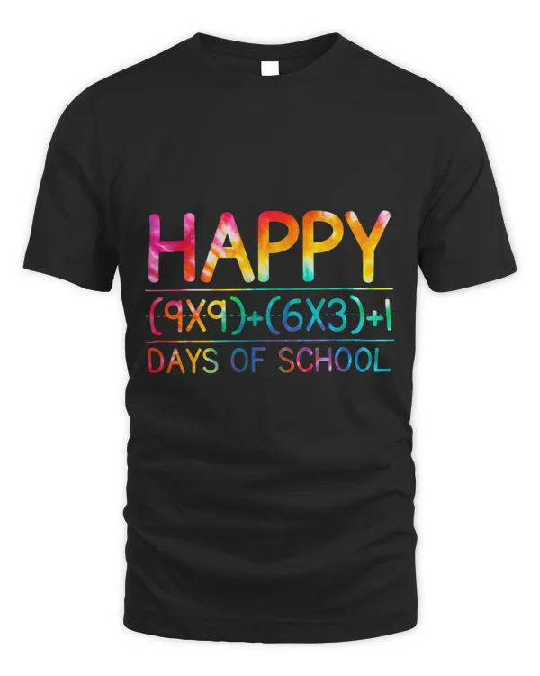 Tie Dye Math Formula 100 Days Of School For Teacher Student 21