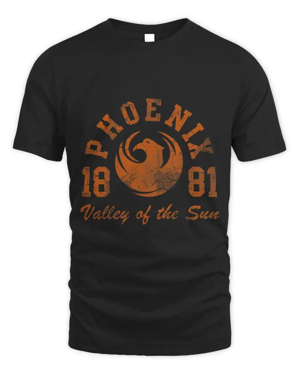 Phoenix Arizona Valley Of The Sun Vintage Distressed Fade