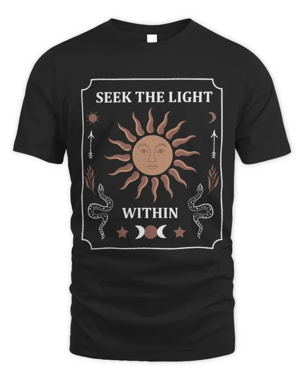 Seek The Light Within Celestial Sun