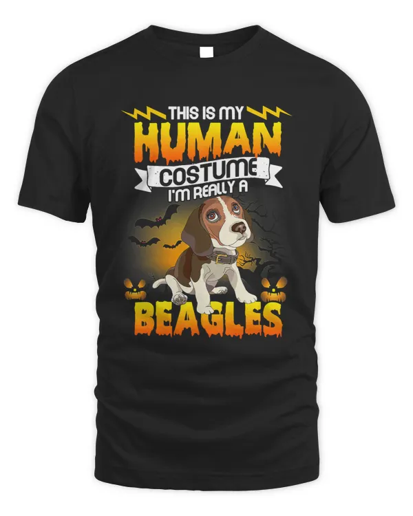 This Is My Human Costume IM Really A Beagles Halloween 144