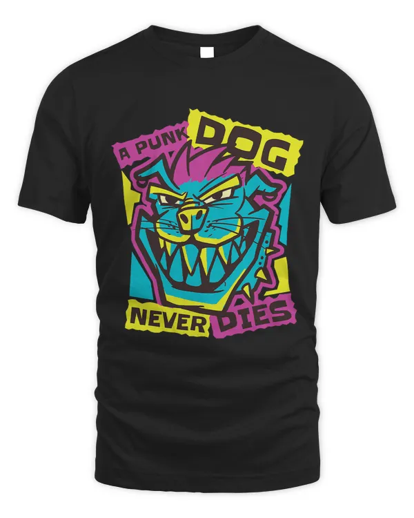 Vibrant A Punk Dog Never Dies