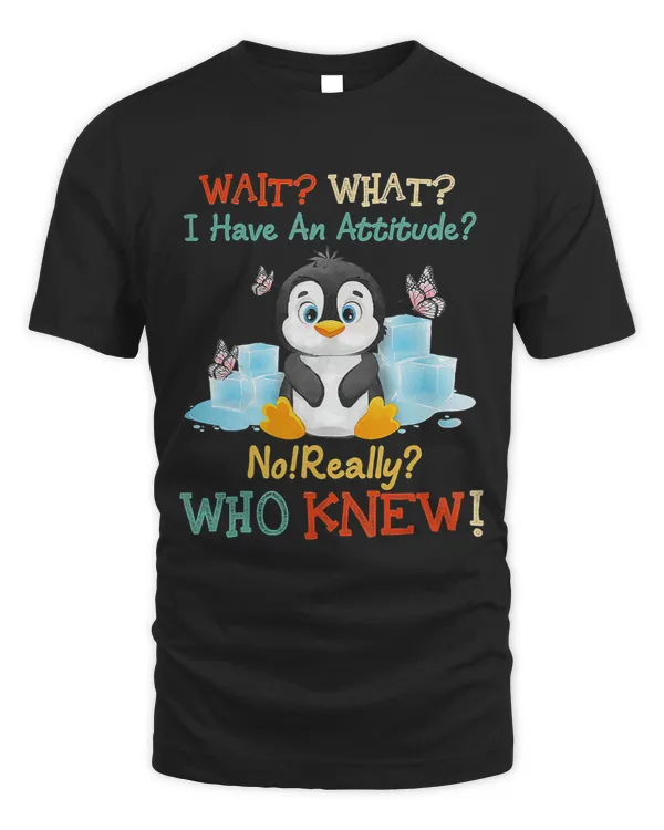 Penguin Wait What Have Attitude Who Knew Funny Animal Ice