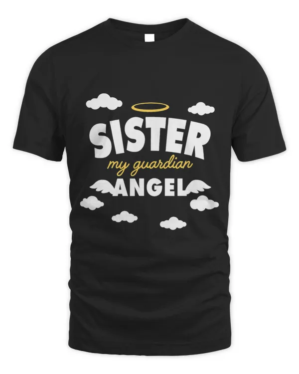 Sister My Guardian Angel Remembrance Family Memorial 1