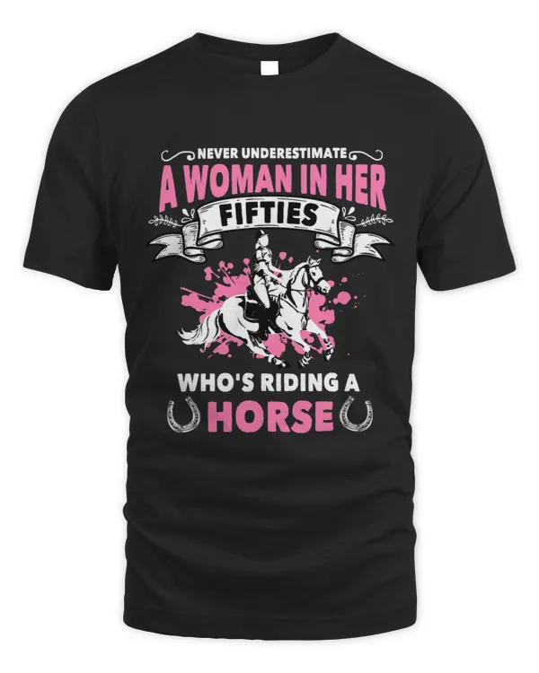 50th Birthday Equestrian Gift 50 Years Old Ladies