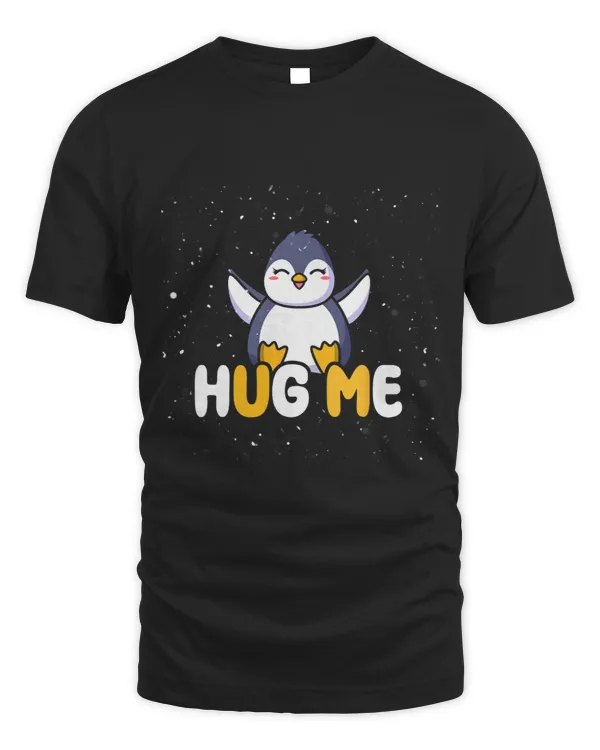 Penguins Lover Hug Me Aquatic Flightless Bird Winter Penguin