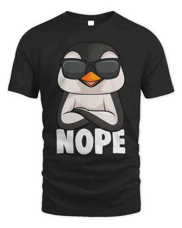 Penguins Lover Nope Kids Girl Boys Women
