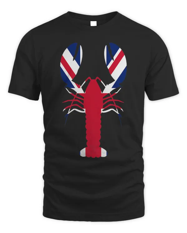 Lobsters vintage UK United Kingdom flag seafood lover