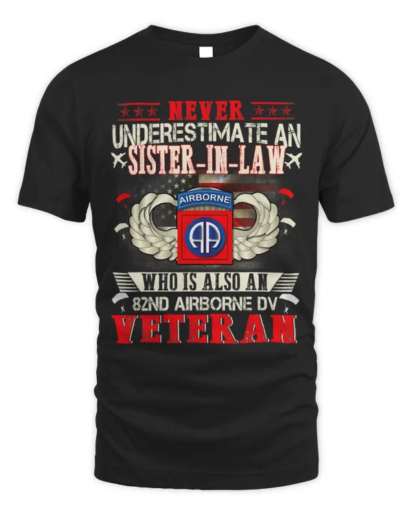 Never Undertimate An SisterInLaw 82nd Airborne Paratrooper