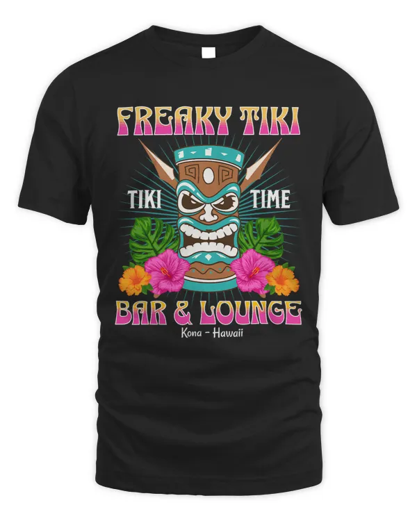 Vintage Tiki Bar Lounge Retro Tiki Polynesian Mask Men Women