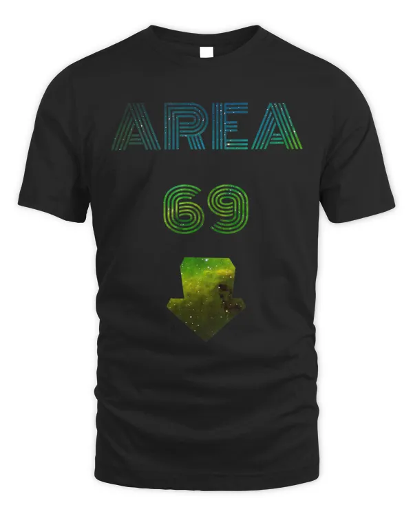 Area 69 Funny Meme Futuristic but Retro style 2