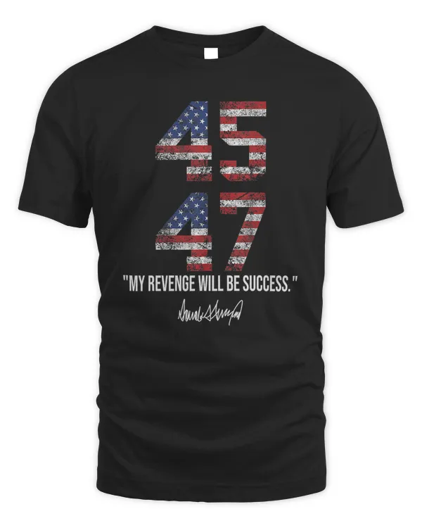 My Revenge Will Be Success US Flag 2024