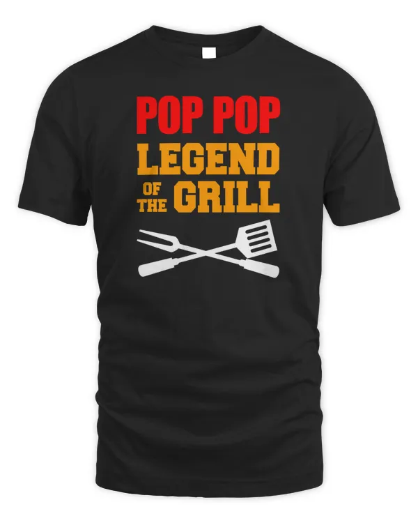 Pop Pop Legend Of The Grill Funny Grilling Sweatshirt
