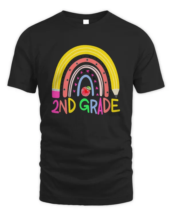 2nd Grade Rainbow Back To School Teachers Students Kids