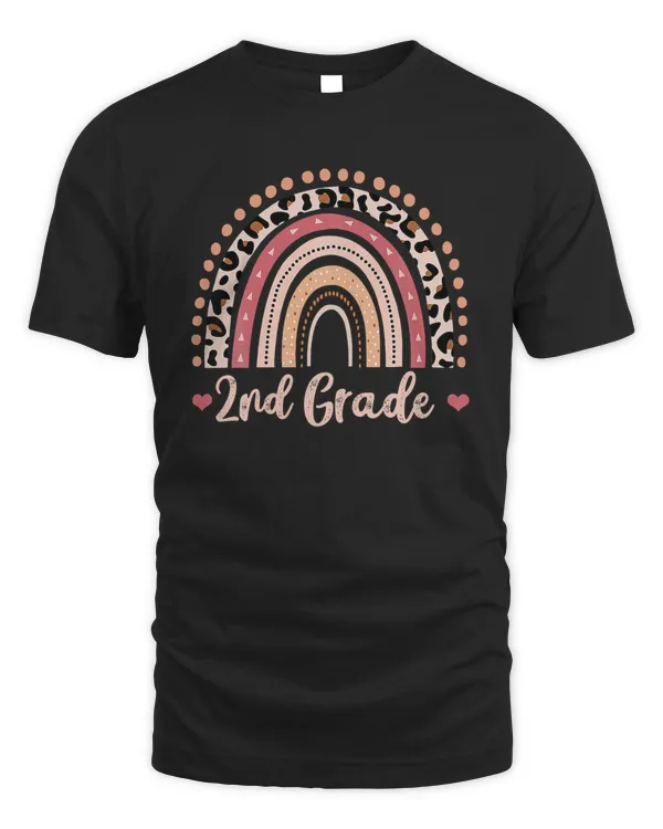 2nd Grade Teacher Funny Rainbow Lover Back To School